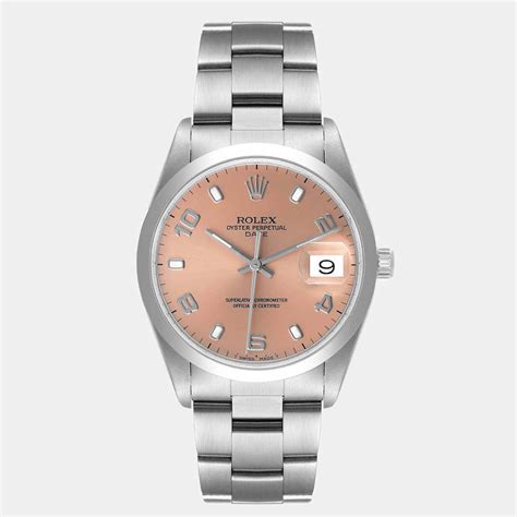 rolex salmon|rolex edelstahl oystersteel.